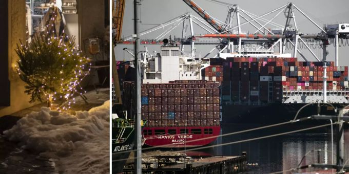 500‘000 Container - Mega-Schiff-Stau gefährdet US-Weihnachtsgeschäft