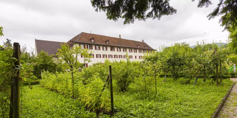 Der Klostergarten im Kloster Dornach.