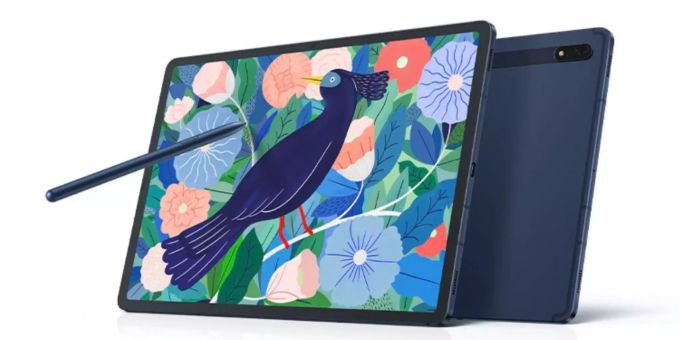 Das Samsung Galaxy Tab S8 Ultra könnte das erste Tablet mit einer Notch werden. Samsung Galaxy