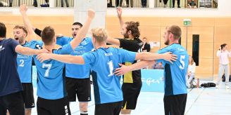 Volleyball - Traktor Basel I gewinnt gegen Züri Unterland