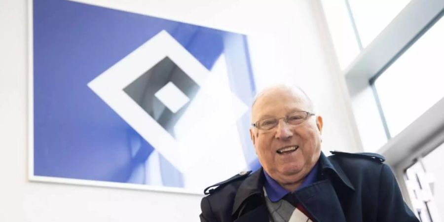 Feiert seinen 85. Geburtstag: HSV-Legende Uwe Seeler. Foto: Christian Charisius/dpa