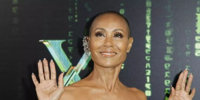 Die US-Schauspielerin Jada Pinkett Smith leidet unter Haarausfall. Foto: Imagespace/imageSPACE via ZUMA Press Wire/dpa Die US-Schauspielerin Jada Pinkett Smith leidet unter Haarausfall. Foto: Imagespace/imageSPACE via ZUMA Press Wire/dpa