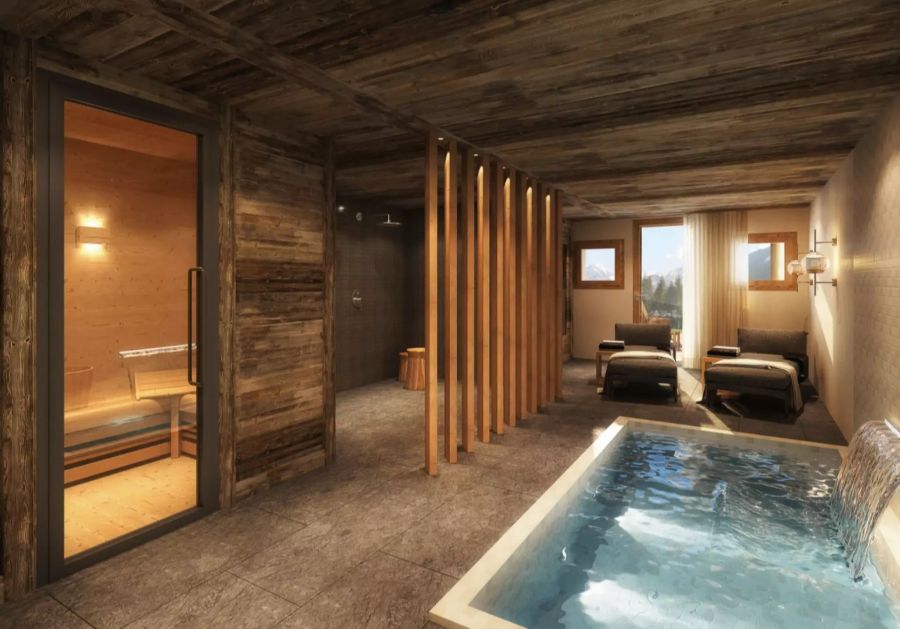 Auch schön, jedoch nicht inklusive: Der Spa-Bereich mit Sauna.