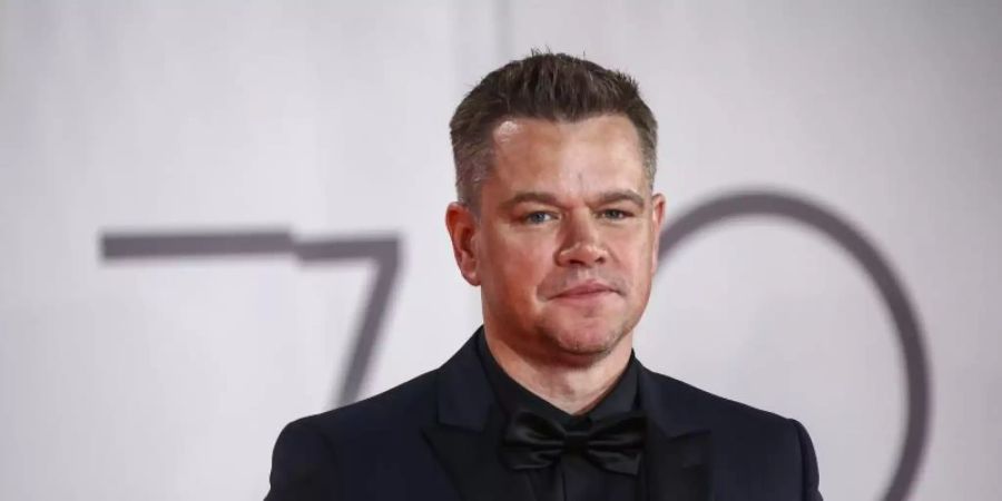 Matt Damon steht für Christopher Nolans Physiker-Drama vor der Kamera. Foto: Joel C Ryan/Invision/AP/dpa