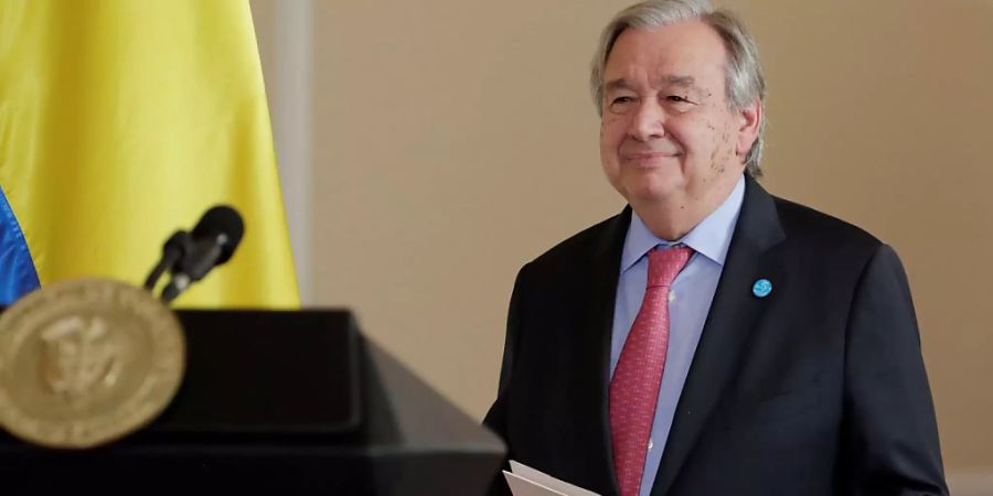 Uno-Generalsekretär Antonio Guterres fordert eine sofortige Waffenruhe in Äthiopien.