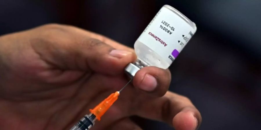 Eine Impfdosis von Astrazeneca