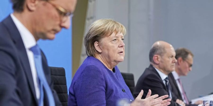 Pressekonferenz nach MPK