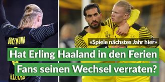 In den Ferien - Hat Erling Haaland Fans seinen Wechsel verraten?