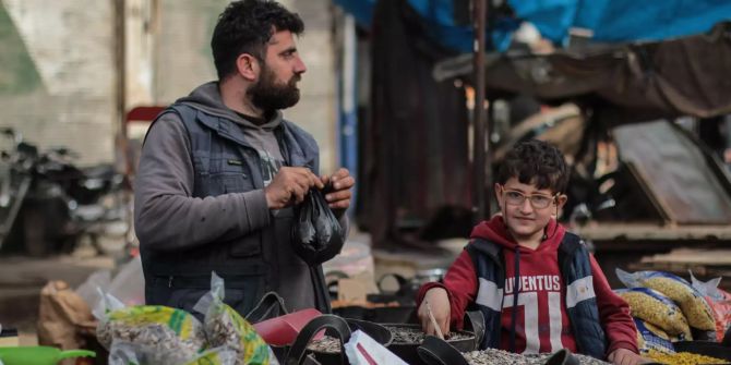 Gemüsemarkt in Idlib