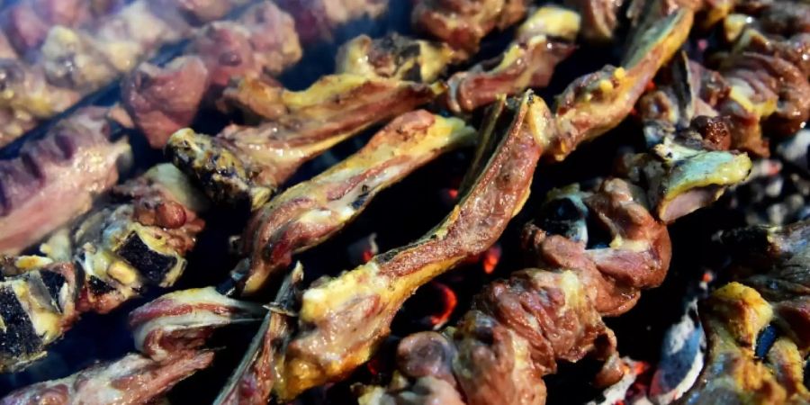 Gegrilltes Fleisch