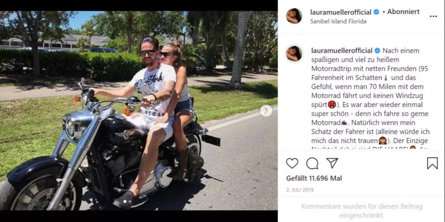 Wendler und Laura protzten gerne mal auf Instagram mit ihren Besitztümern.