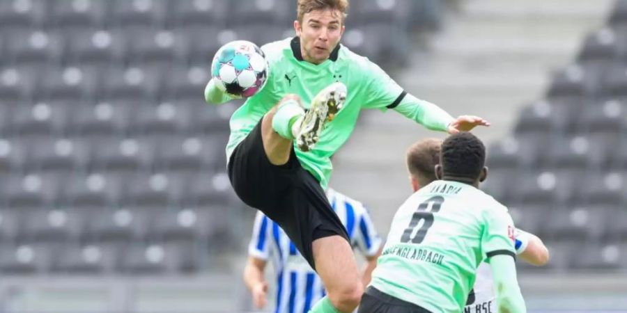 Ist nach seiner Sperre wieder einsatzbereit: Gladbachs Christoph Kramer. Foto: Soeren Stache/dpa-Zentralbild POOL/dpa