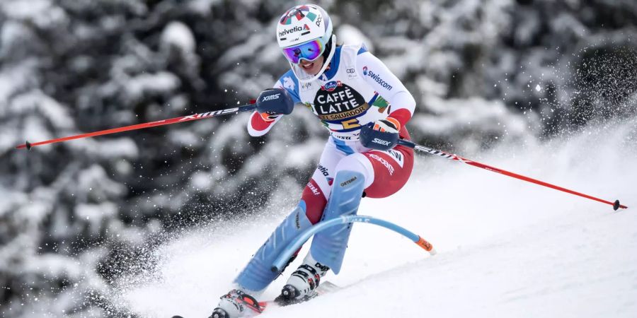 Michelle Gisin Slalom Lenzerheide