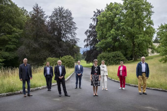 Die Bundesratsreise 2020. Wegen des Coronavirus fiel es dieses Mal etwas anders aus. Bundesrat Coronavirus