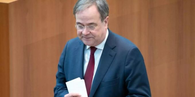 Unter Kanzlerkandidat Armin Laschet schneidet die Union im ZDF-«Politbarmeter» so schlecht ab wie nie. Foto: Federico Gambarini/dpa Unter Kanzlerkandidat Armin Laschet schneidet die Union im ZDF-«Politbarmeter» so schlecht ab wie nie. Foto: Federico Gambarini/dpa