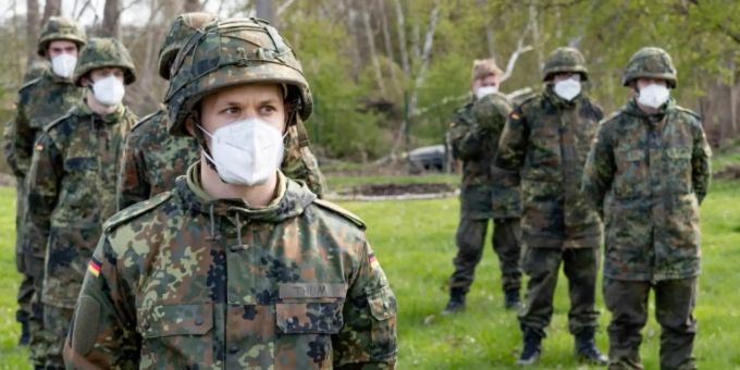 Bundeswehrsoldaten in Hannover Bundeswehrsoldaten in Hannover