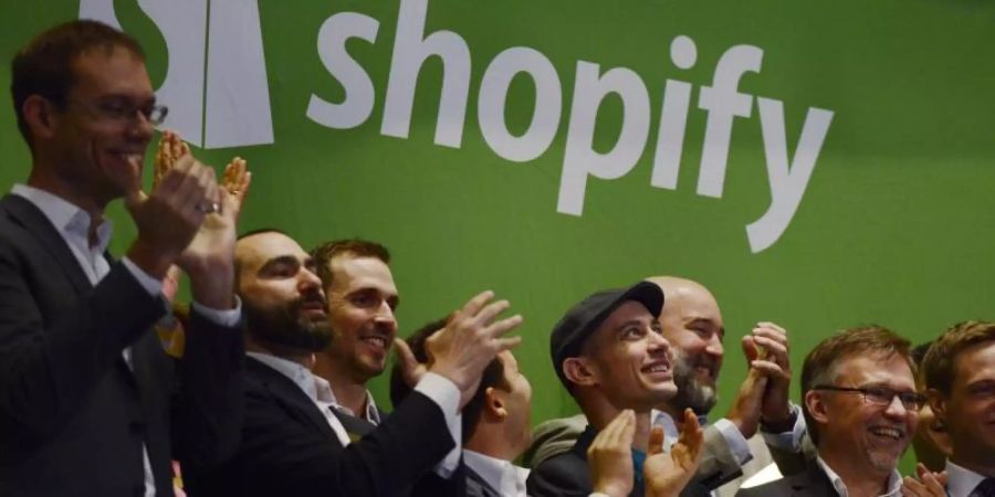 Nach dem Börsengang 2015 hat Shopify nun einen weiteren Grund zum jubeln: ein eigenes E-Sport-Team. Foto: Justin Lane/EPA/dpa