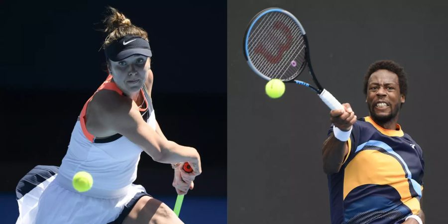 Gaël Monfils Elina Svitolina