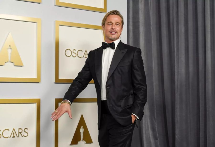 Brad Pitt gehörte zum «Cast» der Oscar-Moderatoren.