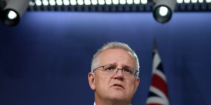 Der australische Premierminister Scott Morrison. Scott Morrison