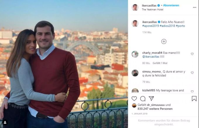 Das Jahr 2019 wurde zum Horror-Jahr für die beiden. Iker Casillas