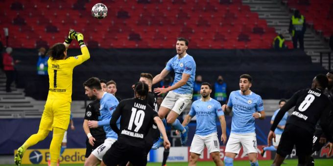 Uefa Champions League: Auch das Rückspiel zwischen Borussia Mönchengladbach und Manchester City findet in Budapest statt. uefa champions league