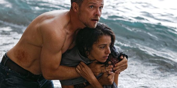 «Hartwig Seeler - Im Labyrinth der Rache»: Privatdetektiv Hartwig Seeler (Matthias Koeberlin) möchte Sarah (Petra Michelle Nérette) beschützen. prominews