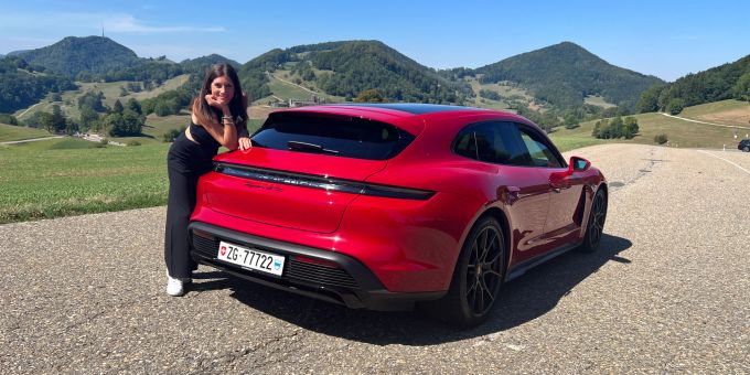 Cyndie testet - Elektro und Kombi: Porsche Taycan GTS Sport Turismo