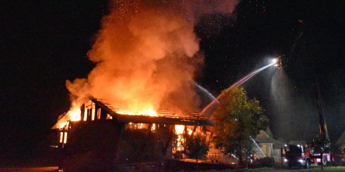Schüpfheim: Scheune niedergebrannt Schüpfheim: Scheune niedergebrannt
