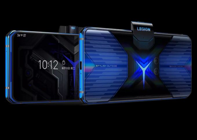 Mit der seitlichen Selfiekamera an diesem Gaming Smartphone können Nutzer während dem Zocken einen Livestream aufnehmen. Leonvo Legion Phone Duel