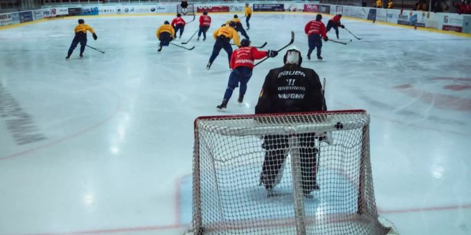 Übungsspiel des EHC Dübendorf. EHC Dübendorf