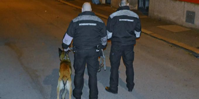 Seit dem 1. August 2020 in Olten: Patrouille von LU-Sicherheitsdienst. Sicherheitsdienst Olten