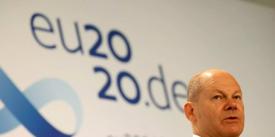 Bundesfinanzminister Scholz