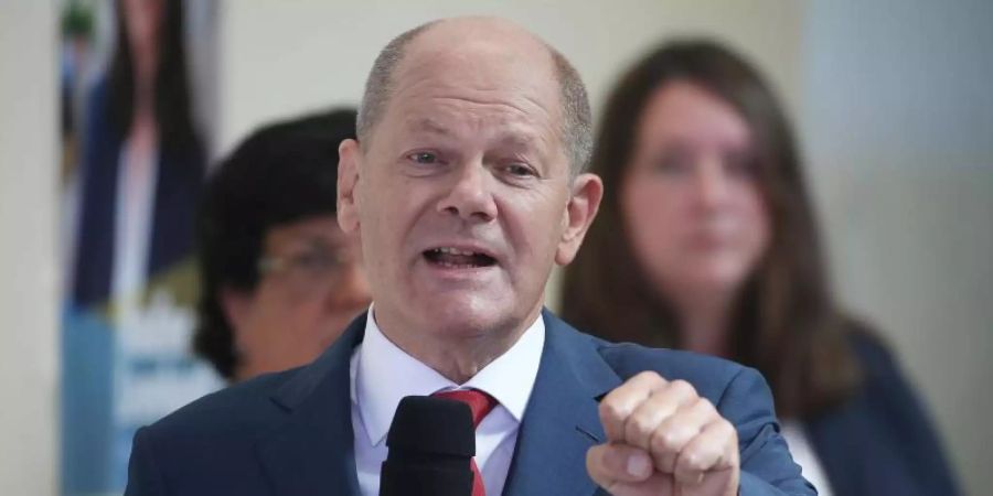 Vizekanzler Olaf Scholz (SPD) ist gegen ein bedingungsloses Grundeinkommen. Foto: Oliver Berg/dpa