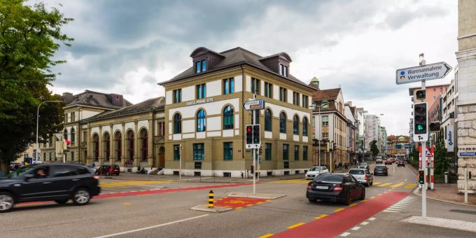 Das Stadttheater und der Konzertsaal in der Stadt Olten. Das Stadttheater und der Konzertsaal in der Stadt Olten.