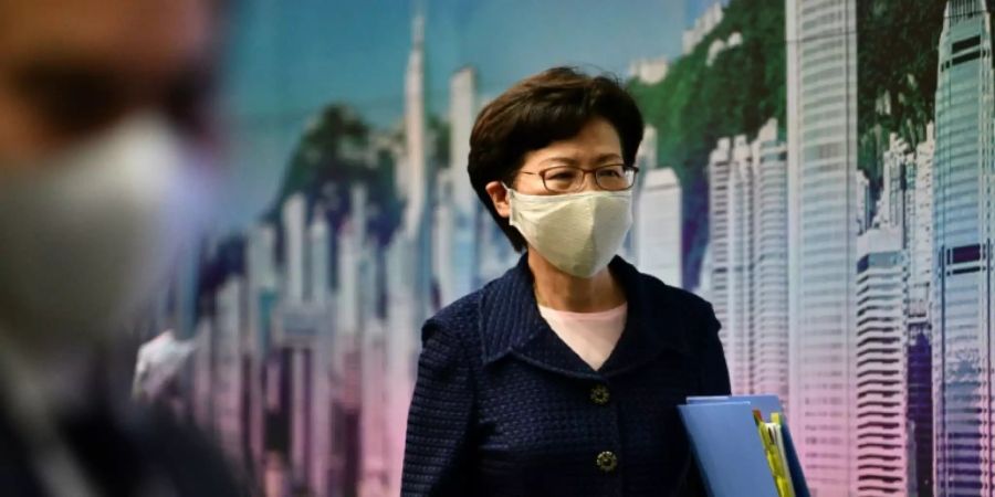 Hongkongs Regierungschefin Carrie Lam