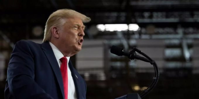 US-Präsident Doanld Trump bei Besuch in Ohio US-Präsident Doanld Trump bei Besuch in Ohio