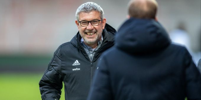 Urs Fischer ist mit Union Berlin auf Kurs. Urs Fischer