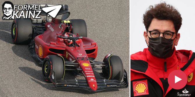 Ferrari Mattia Binotto Bahrain