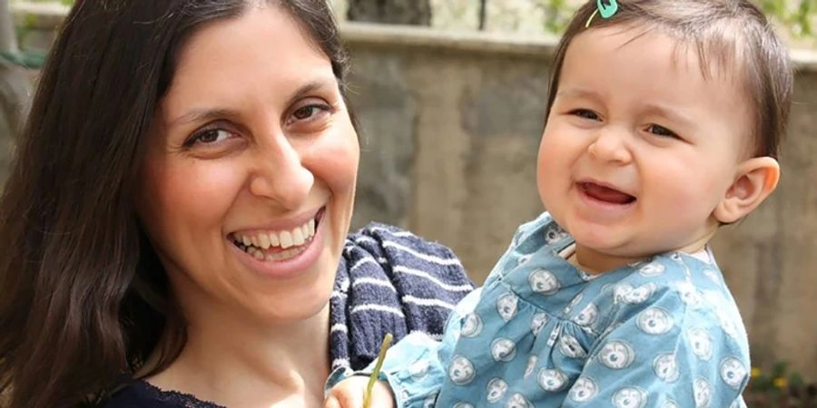 Nazanin Zaghari-Ratcliffe vor ihrer Festnahme im Jahr 2016