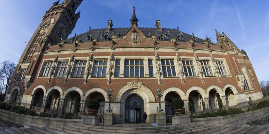 Der Internationale Gerichtshof (IGH) in Den Haag. Foto: Peter Dejong/AP/dpa