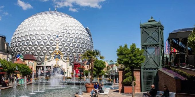 Der Europa-Park in Rust. europapark