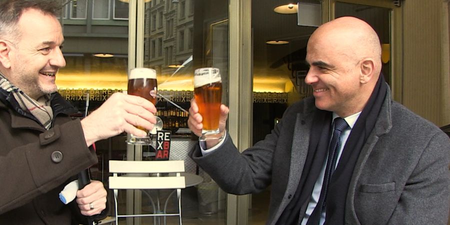 Alain Berset Bier Corona-Bilanz