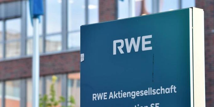 Die RWE Konzernzentrale in Essen. RWE