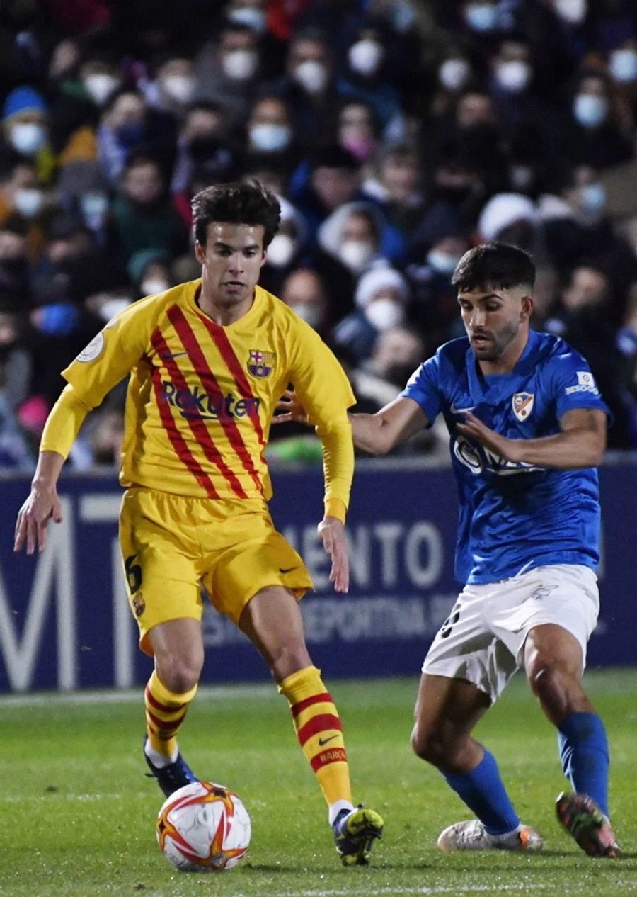 Riqui Puig in Action.