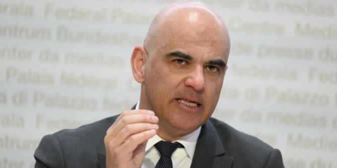 Bundesrat Alain Berset Coronavirus