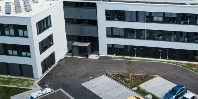 Gebäude der VIB Vermögen AG. vib vermoegen ag