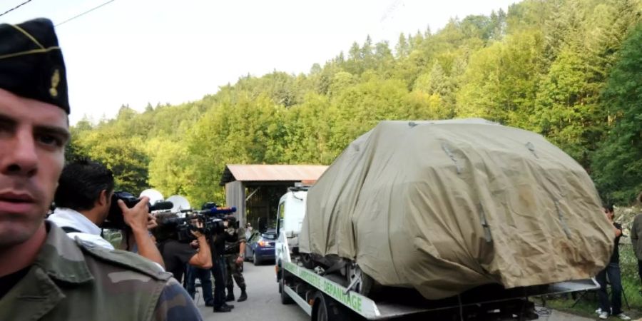 Tatort in der Nähe von Annecy