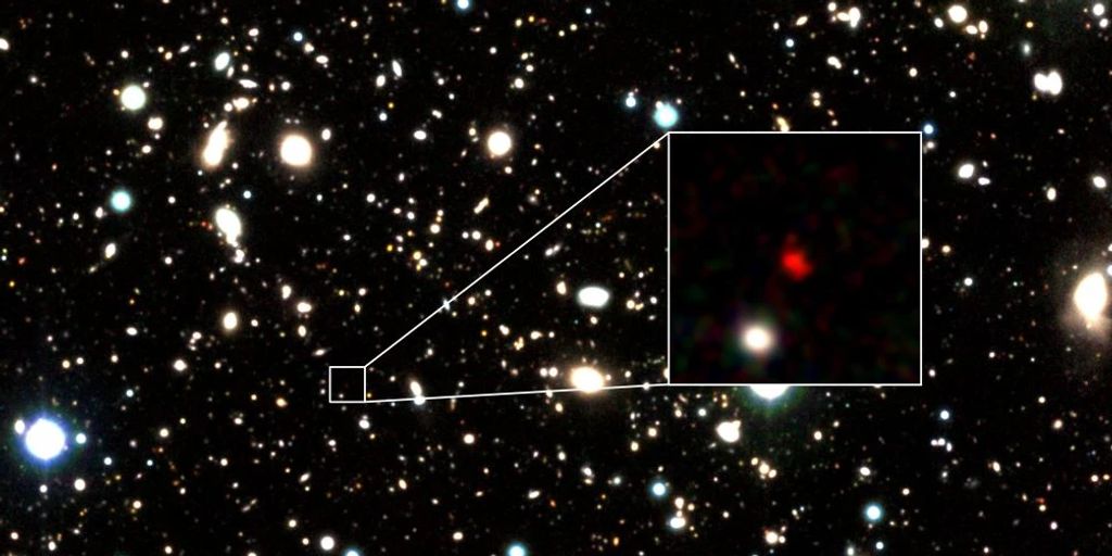 Entfernteste Galaxie ist 13,5 Milliarden Lichtjahre weit weg
