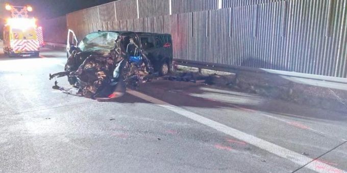 Ottersweier - Geisterfahrer-Unfall auf A5: Zwei Tote und sieben Verletzte